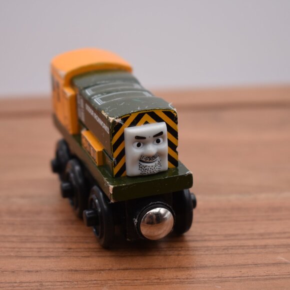 Iron Bert Sodor Ironworks Thomas & Friends Wooden Railway Train Tank Engine 2003 - Picture 5 of 8